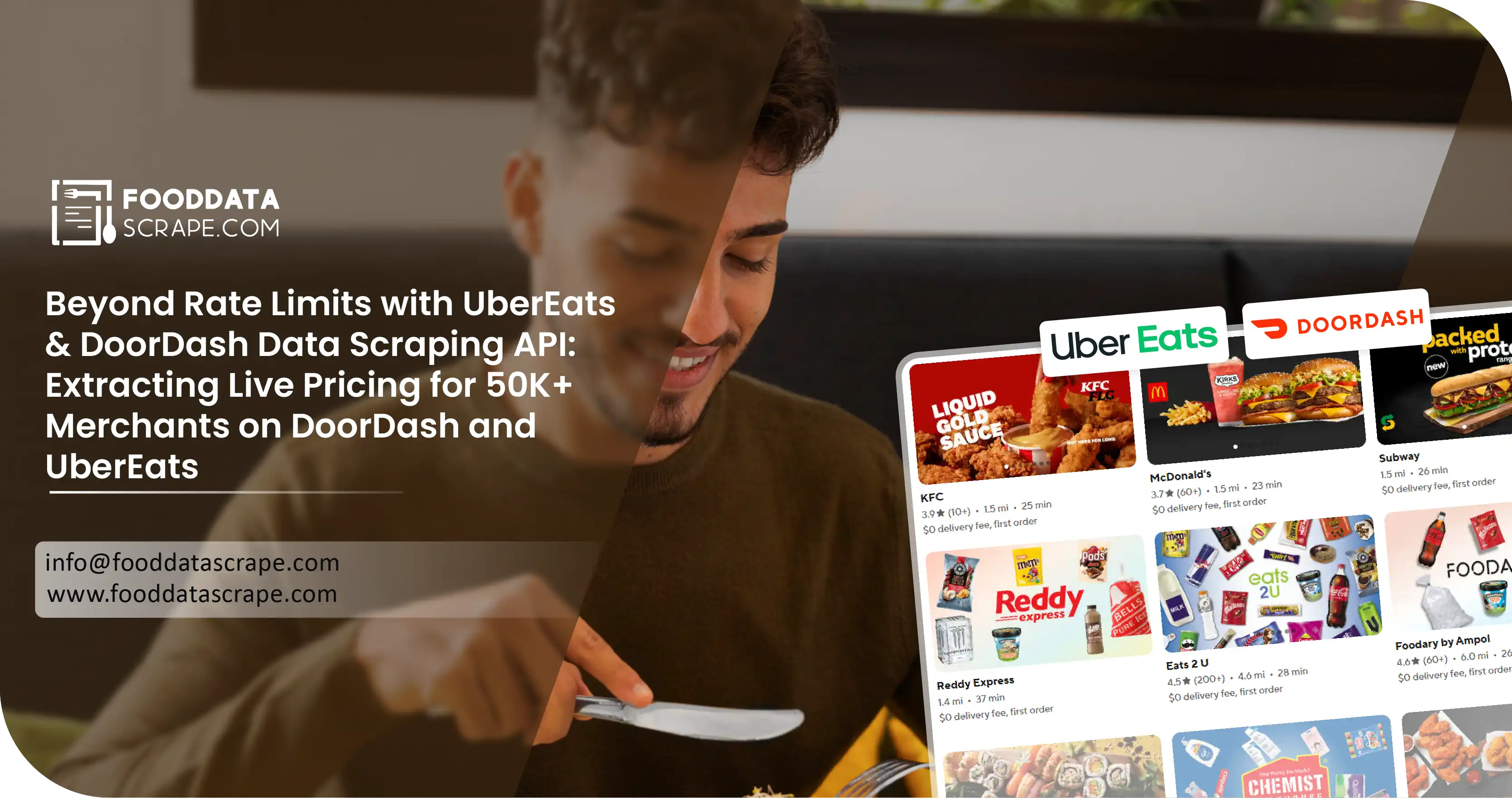 Beyond Rate Limits with UberEats & DoorDash Data Scraping API